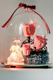 Lighting Lovely Bear Glass Dome