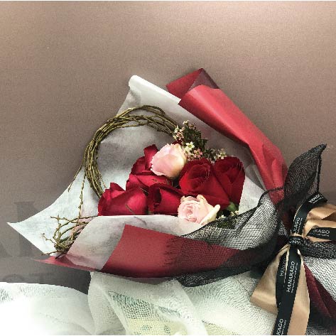 Rose Heart Bouquet