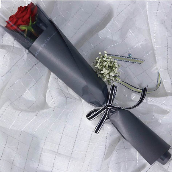 Single Rose Bouquet